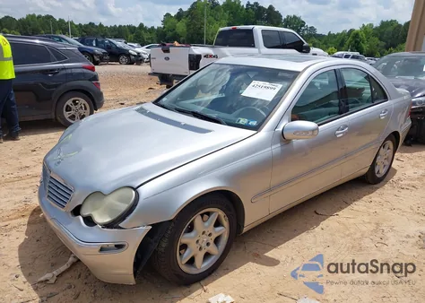 2004 Mercedes-Benz C 240 4Matic from USA, damaged, VIN WDBRF81J94F463865